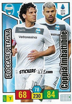 Sticker Sergio Floccari / Andrea Petagna - Calciatori 2019-2020. Adrenalyn XL - Panini