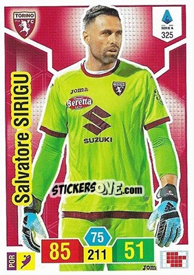 Sticker Salvatore Sirigu - Calciatori 2019-2020. Adrenalyn XL - Panini