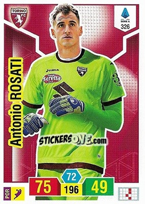 Cromo Antonio Rosati - Calciatori 2019-2020. Adrenalyn XL - Panini