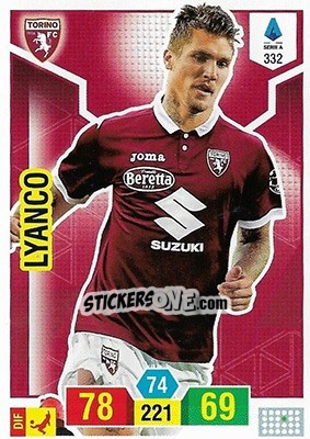 Sticker Lyanco - Calciatori 2019-2020. Adrenalyn XL - Panini