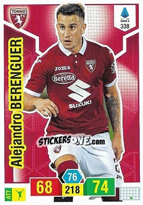 Sticker Álex Berenguer - Calciatori 2019-2020. Adrenalyn XL - Panini