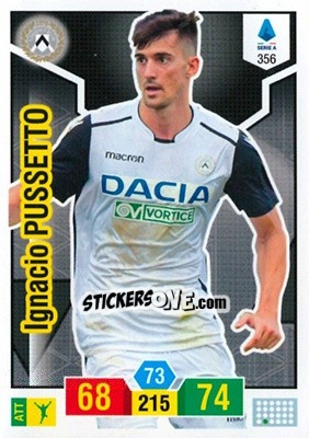 Sticker Ignacio Pussetto - Calciatori 2019-2020. Adrenalyn XL - Panini