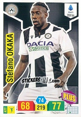 Sticker Stefano Okaka - Calciatori 2019-2020. Adrenalyn XL - Panini