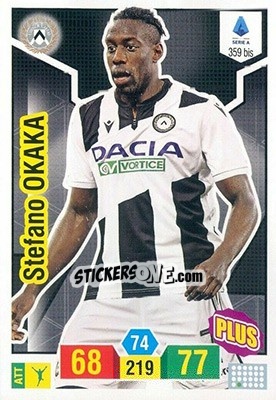 Figurina Stefano Okaka - Calciatori 2019-2020. Adrenalyn XL - Panini