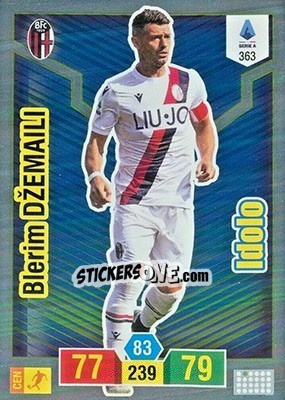 Sticker Blerim Džemaili - Calciatori 2019-2020. Adrenalyn XL n. 363 - Panini