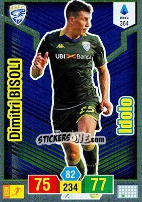 Sticker Dimitri Bisoli - Calciatori 2019-2020. Adrenalyn XL n. 364 - Panini