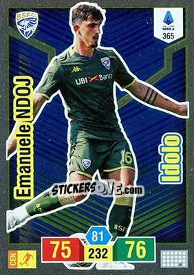 Figurina Emanuele Ndoj - Calciatori 2019-2020. Adrenalyn XL - Panini