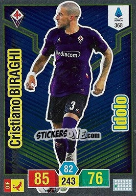 Cromo Cristiano Biraghi - Calciatori 2019-2020. Adrenalyn XL - Panini