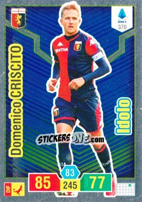 Figurina Domenico Criscito - Calciatori 2019-2020. Adrenalyn XL - Panini