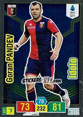 Figurina Goran Pandev - Calciatori 2019-2020. Adrenalyn XL - Panini