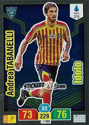 Figurina Andrea Tabanelli - Calciatori 2019-2020. Adrenalyn XL - Panini