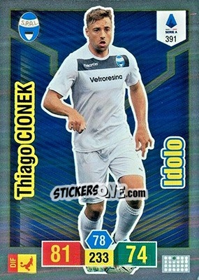 Sticker Thiago Cionek - Calciatori 2019-2020. Adrenalyn XL - Panini
