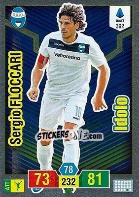 Sticker Sergio Floccari - Calciatori 2019-2020. Adrenalyn XL - Panini