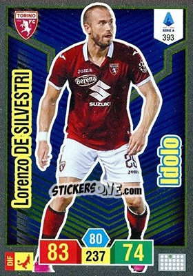 Cromo Lorenzo De Silvestri - Calciatori 2019-2020. Adrenalyn XL - Panini