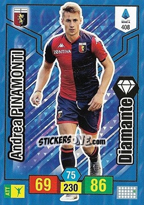 Figurina Andrea Pinamonti - Calciatori 2019-2020. Adrenalyn XL - Panini