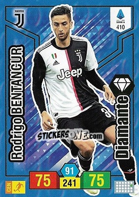 Sticker Rodrigo Bentancur - Calciatori 2019-2020. Adrenalyn XL n. 410 - Panini