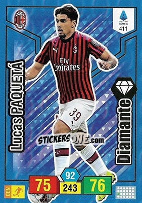 Sticker Lucas Paquetá - Calciatori 2019-2020. Adrenalyn XL - Panini