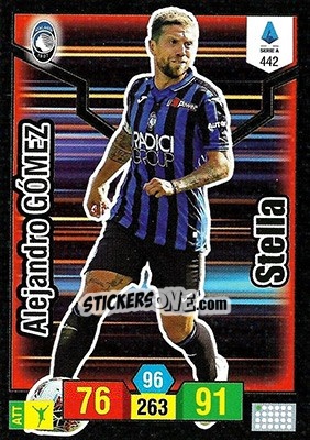 Sticker Papu Gómez - Calciatori 2019-2020. Adrenalyn XL n. 442 - Panini