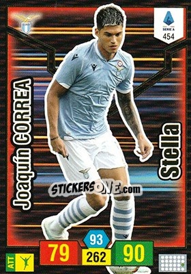 Sticker Joaquín Correa - Calciatori 2019-2020. Adrenalyn XL n. 454 - Panini
