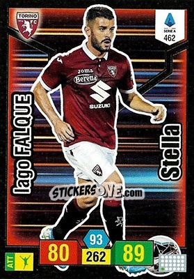 Cromo Iago Falque - Calciatori 2019-2020. Adrenalyn XL - Panini