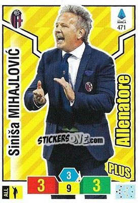 Figurina Siniša Mihajlovic - Calciatori 2019-2020. Adrenalyn XL - Panini
