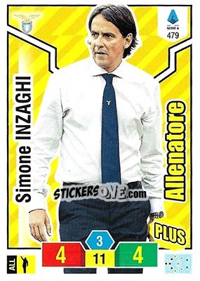 Figurina Simone Inzaghi - Calciatori 2019-2020. Adrenalyn XL - Panini