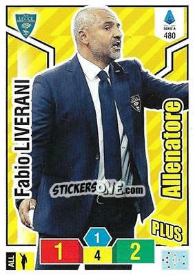 Sticker Fabio Liverani - Calciatori 2019-2020. Adrenalyn XL - Panini