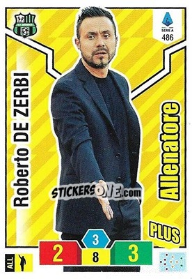Sticker Roberto De Zerbi - Calciatori 2019-2020. Adrenalyn XL - Panini