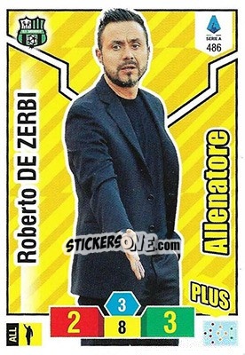 Cromo Roberto De Zerbi - Calciatori 2019-2020. Adrenalyn XL - Panini