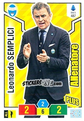 Sticker Leonardo Semplici - Calciatori 2019-2020. Adrenalyn XL - Panini