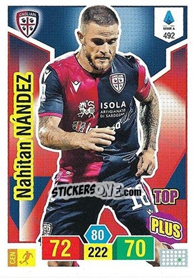 Sticker Nahitan Nández - Calciatori 2019-2020. Adrenalyn XL n. 492 - Panini