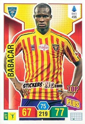 Cromo Babacar - Calciatori 2019-2020. Adrenalyn XL - Panini