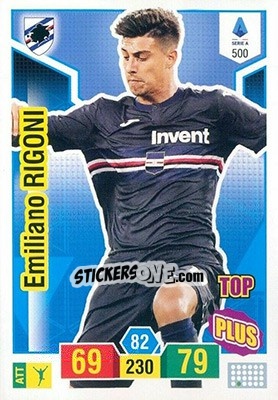 Cromo Emiliano Rigoni - Calciatori 2019-2020. Adrenalyn XL - Panini