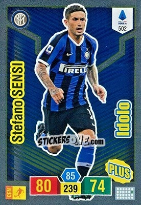Sticker Stefano Sensi - Calciatori 2019-2020. Adrenalyn XL n. 502 - Panini