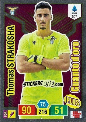 Sticker Thomas Strakosha - Calciatori 2019-2020. Adrenalyn XL - Panini