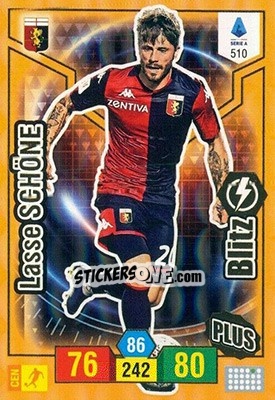 Sticker Lasse Schöne - Calciatori 2019-2020. Adrenalyn XL n. 510 - Panini