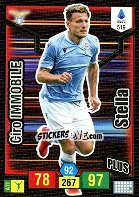 Sticker Ciro Immobile - Calciatori 2019-2020. Adrenalyn XL n. 519 - Panini