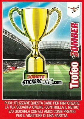 Sticker Trofeo Bomber - Calciatori 2019-2020. Adrenalyn XL n. TB - Panini