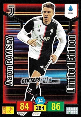 Sticker Aaron Ramsey - Calciatori 2019-2020. Adrenalyn XL n. LE-AR - Panini