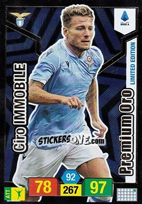 Sticker Ciro Immobile - Calciatori 2019-2020. Adrenalyn XL n. LE-CI - Panini