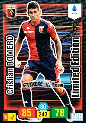 Sticker Cristian Romero - Calciatori 2019-2020. Adrenalyn XL n. LE-CR - Panini