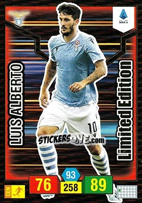 Sticker Luis Alberto - Calciatori 2019-2020. Adrenalyn XL n. LE-LA - Panini