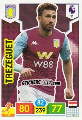 Sticker Trézéguet - English Premier League 2019-2020. Adrenalyn XL n. 31 - Panini