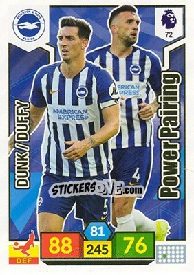 Cromo Shane Duffy / Lewis Dunk