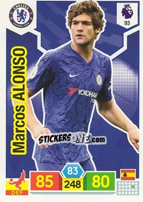 Cromo Marcos Alonso