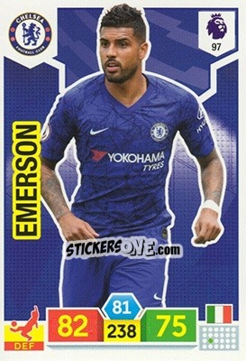 Sticker Emerson Palmieri - English Premier League 2019-2020. Adrenalyn XL n. 97 - Panini