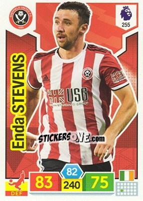 Sticker Enda Stevens - English Premier League 2019-2020. Adrenalyn XL n. 255 - Panini