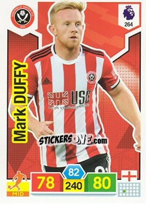 Sticker Mark Duffy - English Premier League 2019-2020. Adrenalyn XL - Panini