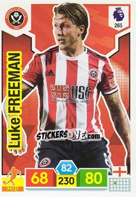 Sticker Luke Freeman - English Premier League 2019-2020. Adrenalyn XL n. 265 - Panini