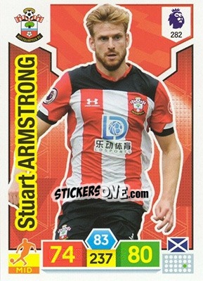 Sticker Stuart Armstrong - English Premier League 2019-2020. Adrenalyn XL - Panini